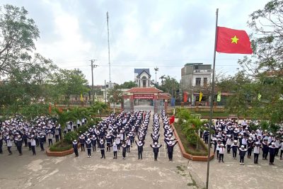 🌟🎉 NGÀY HỘI “THIẾU NHI VUI KHỎE – TIẾN BƯỚC LÊN ĐOÀN” TẠI TRƯỜNG THCS DOÃN KHUÊ 🎉🌟