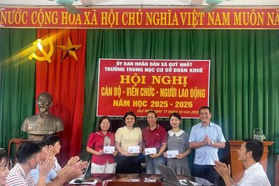 Hội nghị Cán bộ, công chức, viên chức, người lao động năm học 2025 – 2026